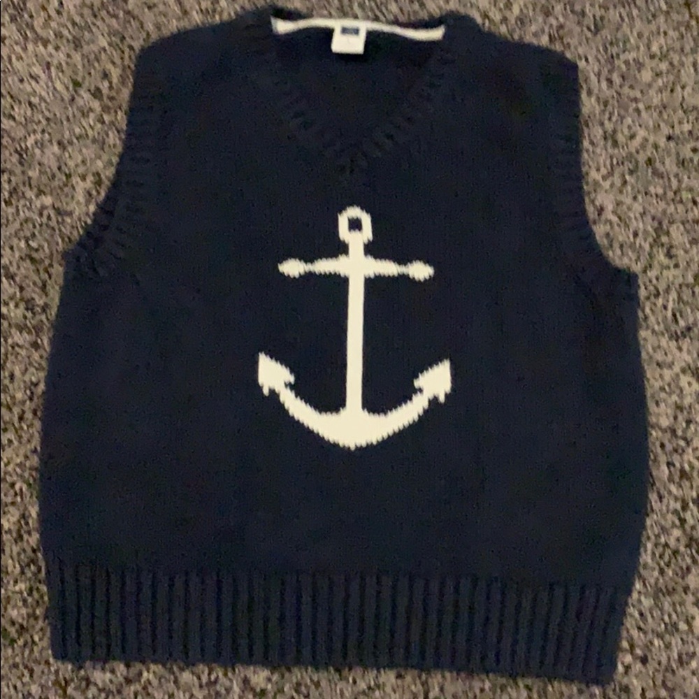 Boys Anchor vest